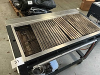 Hendi europa 6-brander mobiele gas bbq - afbeelding 4 van  6