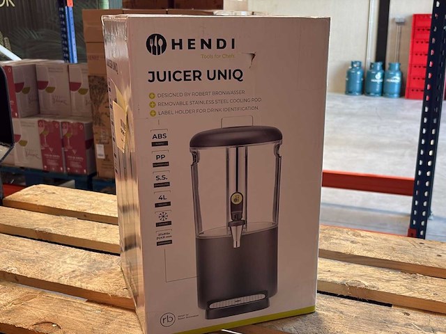 Hendi juicer uniq - afbeelding 1 van  3
