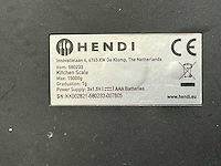 Hendi kitchenscale weegschaal - afbeelding 3 van  3
