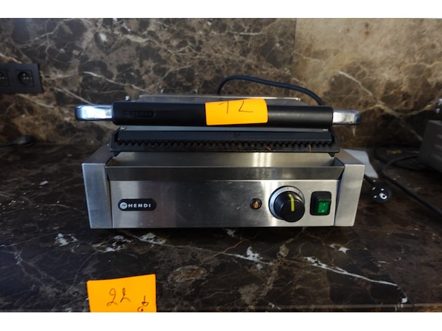 Hendi panini contactgril - afbeelding 1 van  4