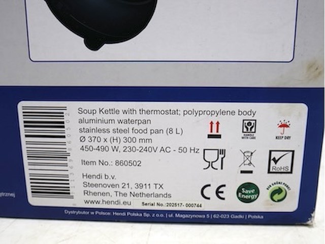 Hendi soepketel - afbeelding 3 van  5