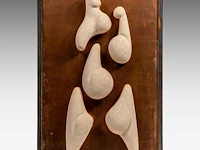 Hendrik lannoye (1946-2006), untitled wall sculpture 104 x 69 cm. (40.93 x 27.17 in.)