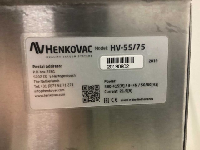 Henkovac - 2019 - hv-55/75 - dompeltank - afbeelding 6 van  7