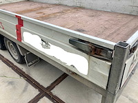 Henra - plateauwagen - pl27c - verlaagde plateauwagen 401x185 2700kg - afbeelding 4 van  22