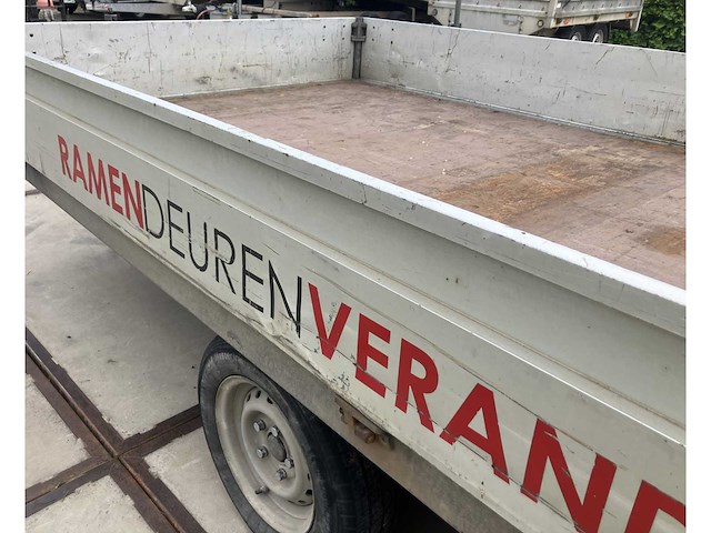 Henra - plateauwagen - pl27c - verlaagde plateauwagen 401x185 2700kg - afbeelding 6 van  22