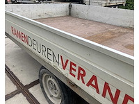 Henra - plateauwagen - pl27c - verlaagde plateauwagen 401x185 2700kg - afbeelding 6 van  22