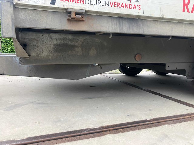 Henra - plateauwagen - pl27c - verlaagde plateauwagen 401x185 2700kg - afbeelding 13 van  22