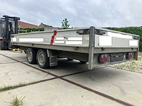 Henra - plateauwagen - pl27c - verlaagde plateauwagen 401x185 2700kg - afbeelding 1 van  1