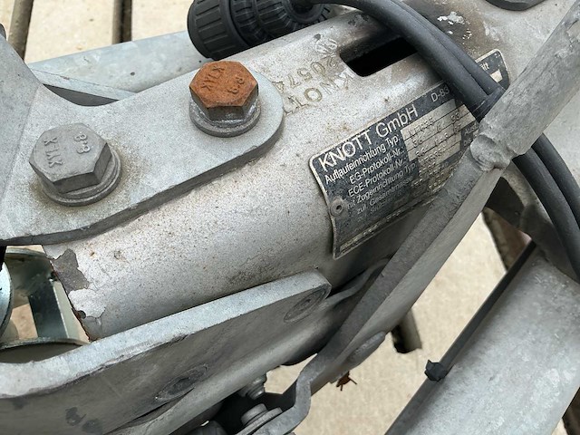 Henra 603 x 222 cm pl356022sltr plateau aanhangwagen - afbeelding 6 van  23