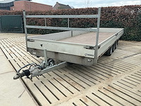 Henra 603 x 222 cm pl356022sltr plateau aanhangwagen - afbeelding 1 van  23