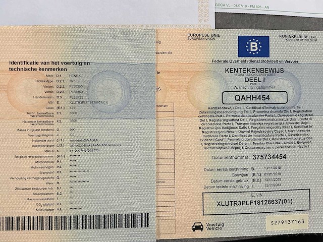 Henra 603 x 222 cm pl356022sltr plateau aanhangwagen - afbeelding 16 van  23