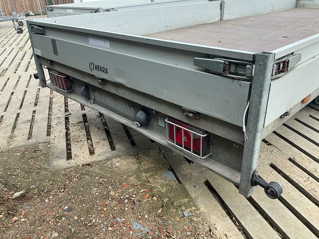 Henra 603 x 222 cm pl356022sltr plateau aanhangwagen - afbeelding 19 van  23