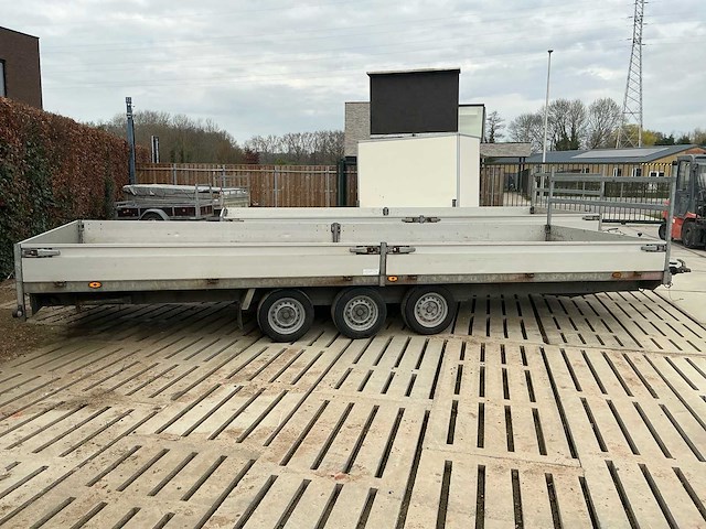 Henra 603 x 222 cm pl356022sltr plateau aanhangwagen - afbeelding 21 van  23