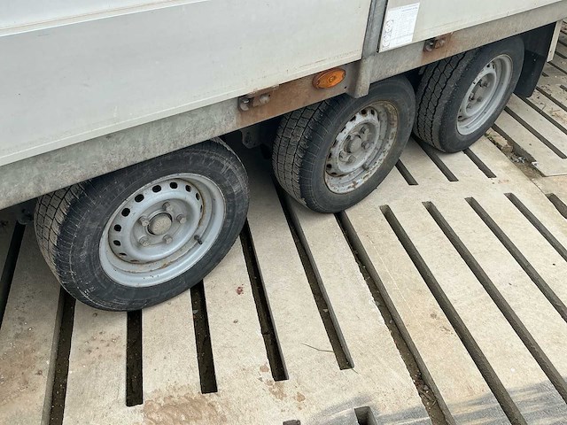 Henra 603 x 222 cm pl356022sltr plateau aanhangwagen - afbeelding 2 van  18
