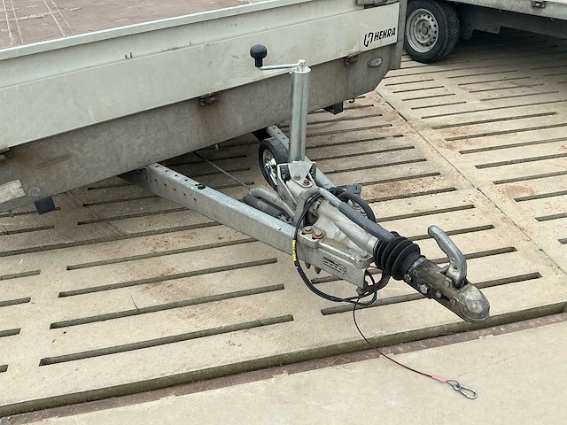 Henra 603 x 222 cm pl356022sltr plateau aanhangwagen - afbeelding 4 van  18