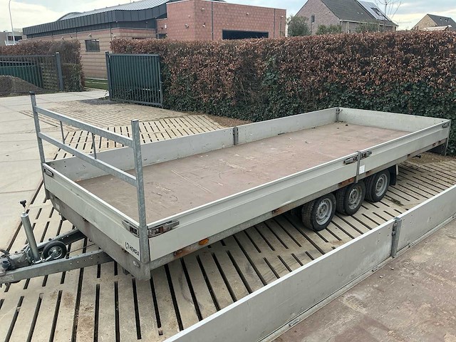 Henra 603 x 222 cm pl356022sltr plateau aanhangwagen - afbeelding 9 van  18