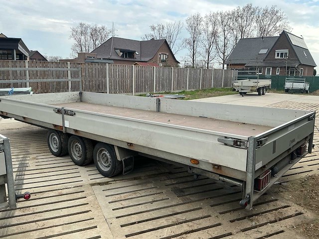 Henra 603 x 222 cm pl356022sltr plateau aanhangwagen - afbeelding 12 van  18