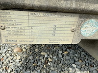 Henra kp3 geremde aanhangwagen