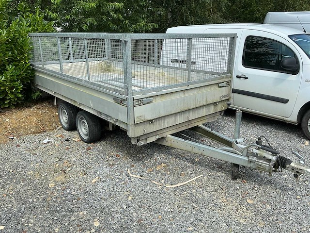 Henra kp3 geremde kipper-aanhangwagen - afbeelding 2 van  11