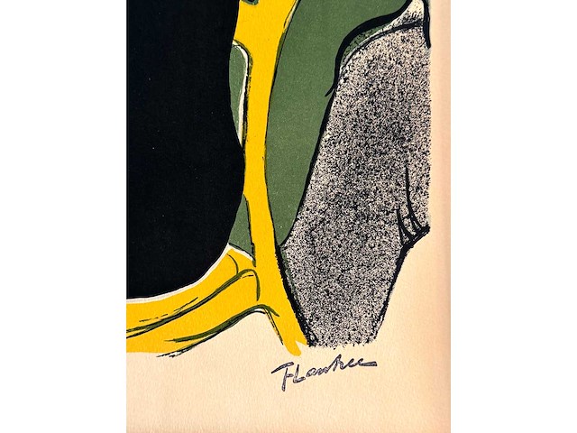 Henri de toulouse lautrec (naar) - divan japonais - litho - afbeelding 3 van  6