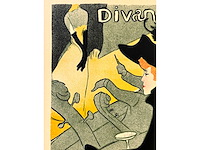Henri de toulouse lautrec (naar) - divan japonais - litho - afbeelding 5 van  6
