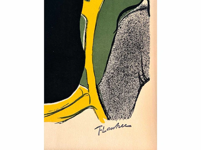 Henri de toulouse lautrec (naar) - divan japonais - litho - afbeelding 3 van  6