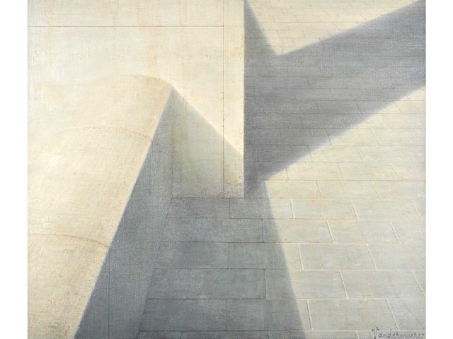 Henri vandermoere - olieverf op doek - 60x70 cm - 1990 - afbeelding 1 van  8