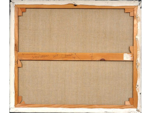 Henri vandermoere - olieverf op doek - 60x70 cm - 1990 - afbeelding 6 van  8