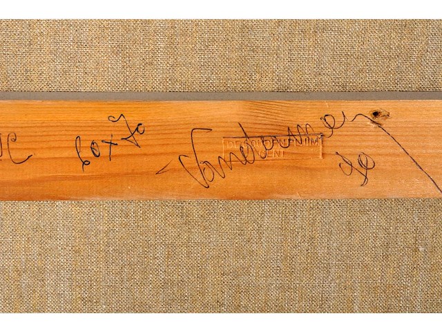 Henri vandermoere - olieverf op doek - 60x70 cm - 1990 - afbeelding 8 van  8