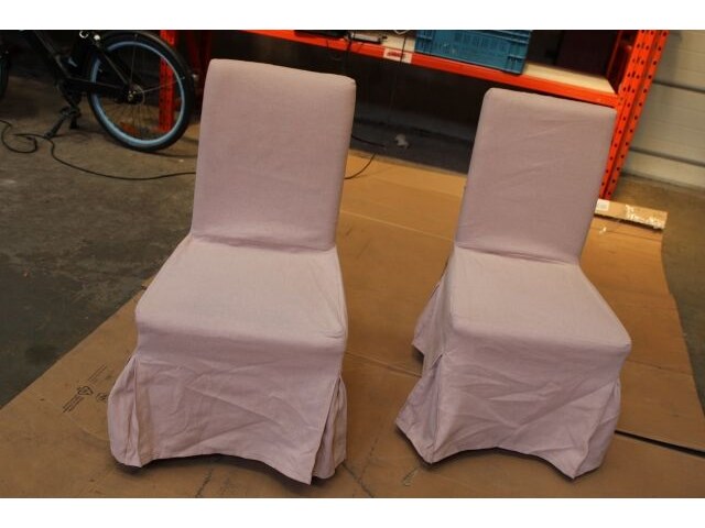 Henriksdal stoelen + roze hoezen (2 stuks) - afbeelding 5 van  7