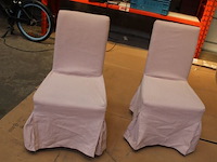 Henriksdal stoelen + roze hoezen (2 stuks) - afbeelding 5 van  7