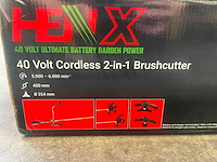 Henx - bosmaaier 2 in 1 met 2,5ah accu en lader - afbeelding 6 van  9