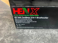 Henx - bosmaaier 2 in 1 met 2,5ah accu en lader - afbeelding 7 van  8