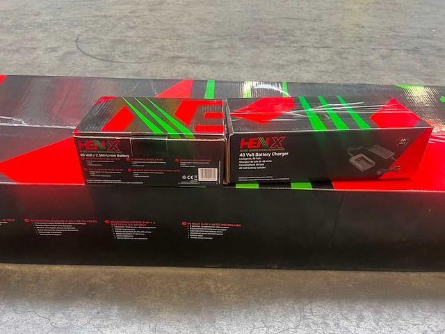 Henx - bosmaaier 2 in 1 met 2,5ah accu en lader - afbeelding 8 van  8