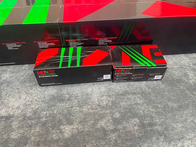 Henx - h36dc350 - kantenmaaier met 2,5ah accu en lader - afbeelding 3 van  6