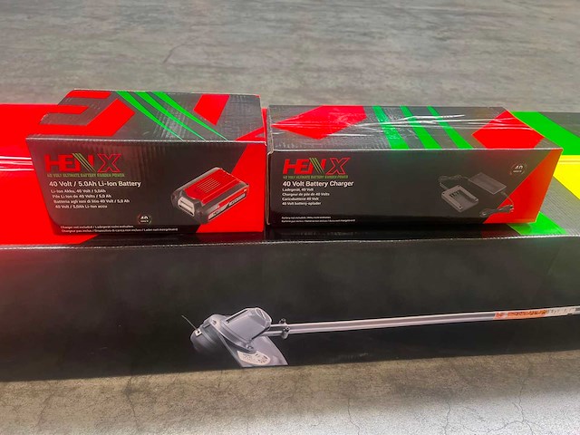 Henx - h36dcu350 - kantenmaaier met 5ah accu en lader - afbeelding 10 van  10