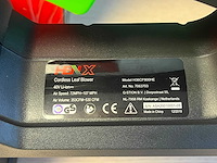Henx - hand bladblazer met 7,5ah accu en lader - afbeelding 4 van  4