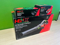 Henx - hand bladblazer met 7,5ah accu en lader - afbeelding 2 van  6