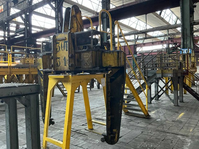 Heppenstahl spoelgrijper met standaard - afbeelding 1 van  3