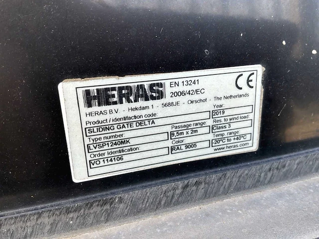 Hera sliding gate delta schuifpoort - afbeelding 7 van  9
