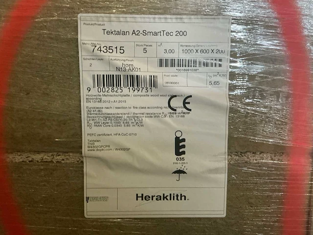 Heraklith tektalan isolatie - afbeelding 3 van  4