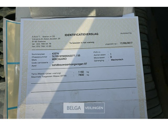 Herculano aanhangwagen - afbeelding 11 van  15