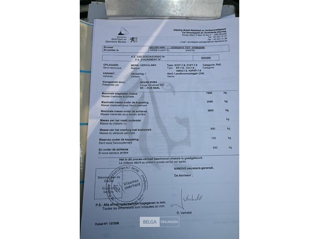Herculano aanhangwagen - afbeelding 12 van  15