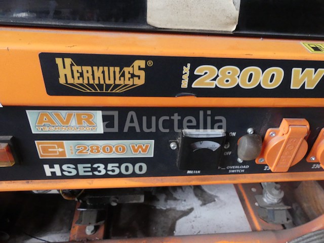 Hercules hse3500 benzinegenerator - afbeelding 2 van  4