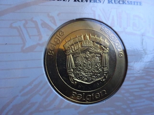 Herdenkingsmedaille boudewijn 1993 brons - afbeelding 3 van  3