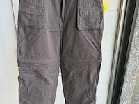 Heren dickies werkbroek met rits voor korte broek maat 34 - afbeelding 2 van  3