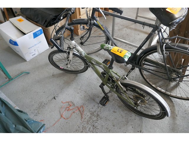 Herenfiets + kinder mountainbike - afbeelding 1 van  5
