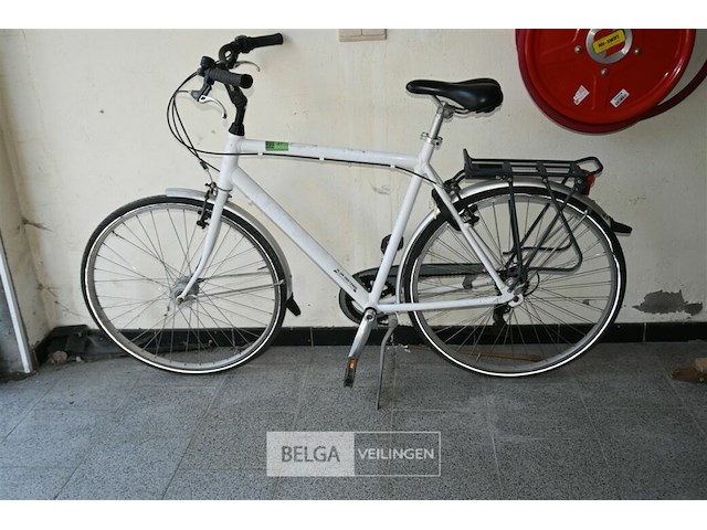 Herenfiets plum - afbeelding 1 van  3