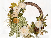 Herfstdeurkrans (61 cm) - afbeelding 3 van  4