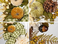 Herfstdeurkrans (61 cm) - afbeelding 4 van  4